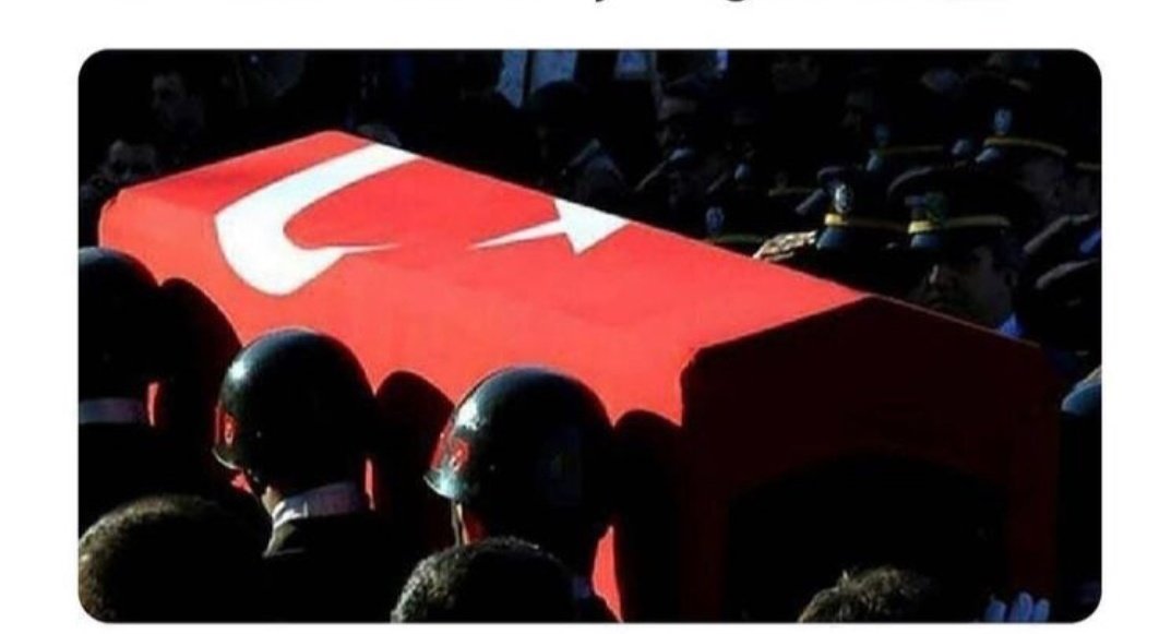 Şehitlerimize Allah'tan rahmet kıymetli ailelerine ve yakınlarına başsağlığı dilerim. Başımız sağ olsun.