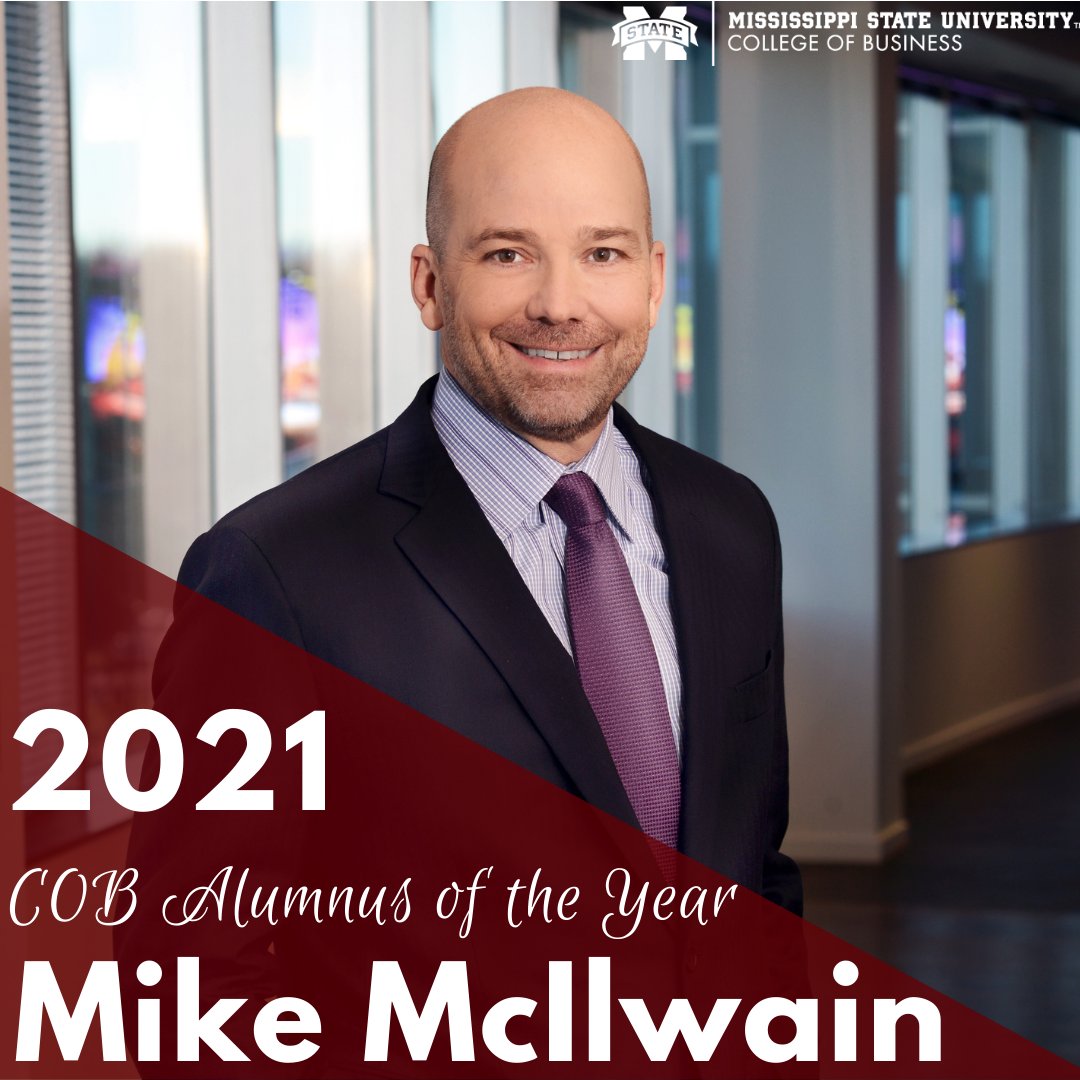 Congrats to Mike McIlwain, 2021 COB Alumnus of the Year. The 1987 accounting grad recently retired as President &amp; CEO of PSAV. McIlwain serves on the Accounting Advisory Board &amp; was named among the Top 100 COB Alumni in 2015. full story: bit.ly/2O5Grt4

#WeMeanBusiness