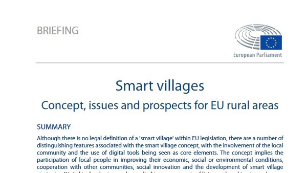 Glad to see our work done in the @ENRD_CP on #SmartVillages provides useful content for this Briefing of the European Parliament. My article is one of the main references in this Briefing! 🧐😱 Some other colleagues will see their work reflected! ➡️📄bit.ly/3qle0Vc
