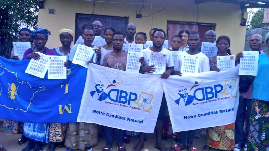 lilembu_pierre's tweet photo. #DBP #MLC
Dans l'optique d'occupation permanente et régulière du terrain à travers des activités palpables, la Dynamique Bemba Président / Cellule de #Mikonga dans la Commune de la N'sele a organisé, ce jeudi, une adhésion massive de la population à la vision politique du MLC🇨🇩 https://t.co/XAjgTCAbma