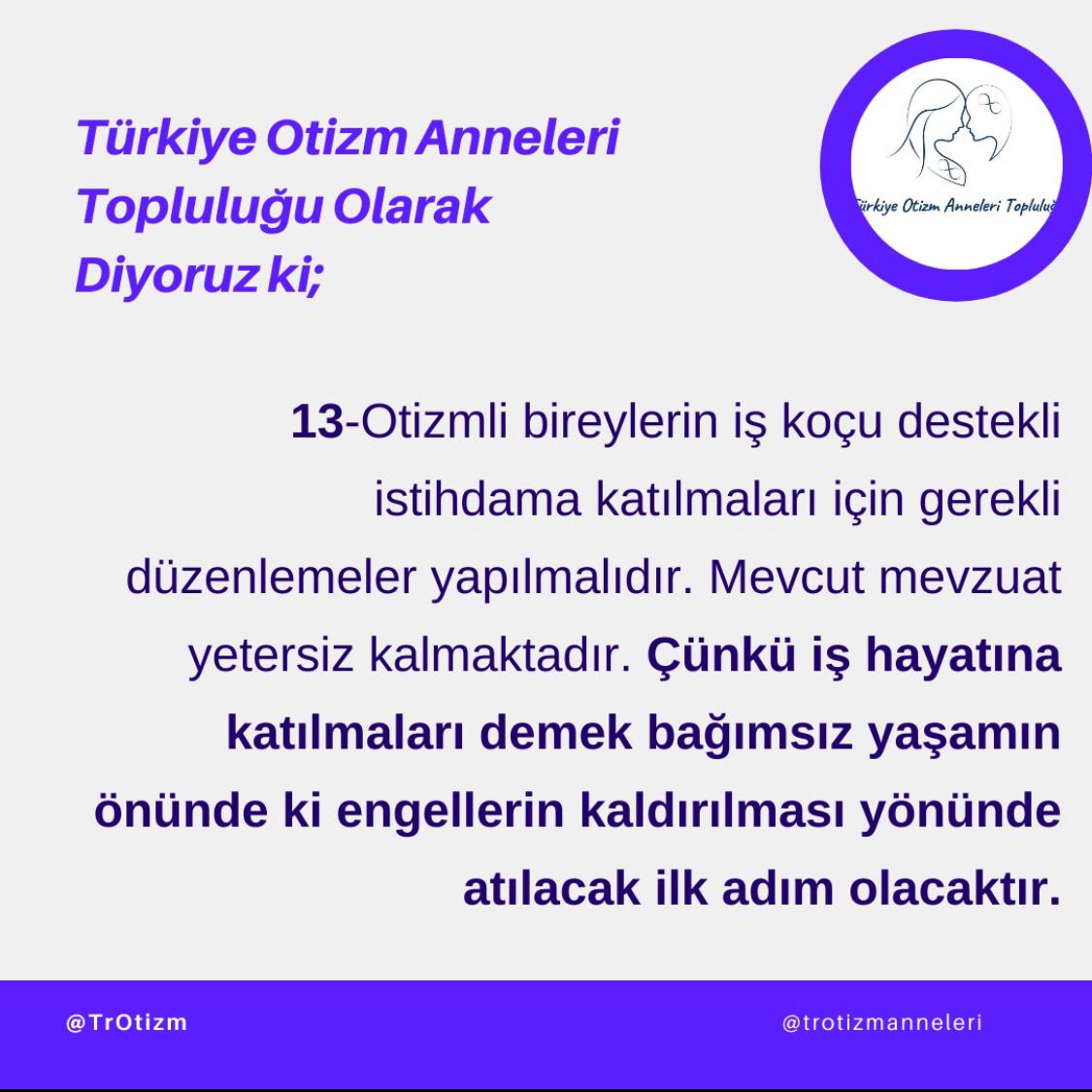 #sesimiziduyun #otizmertelenemez #otizmicinumut #masumdünya #işkoçudestekliistihdam
