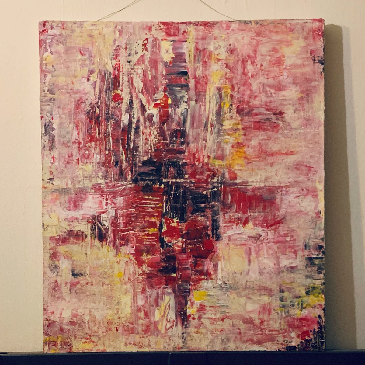 Art_by_Kela's tweet photo. _Delusion_
Acrylic on canvas 4โx5โ
#Art_by_Kela #art #artist #artwork #painting #AbstractArt #abstractpainting #texture #Colors #PhotoLution #Frasiecolori #acrylicpainting #ArtsOfVibrancy #artcontemporain #artcollectors https://t.co/IG3pTACub6