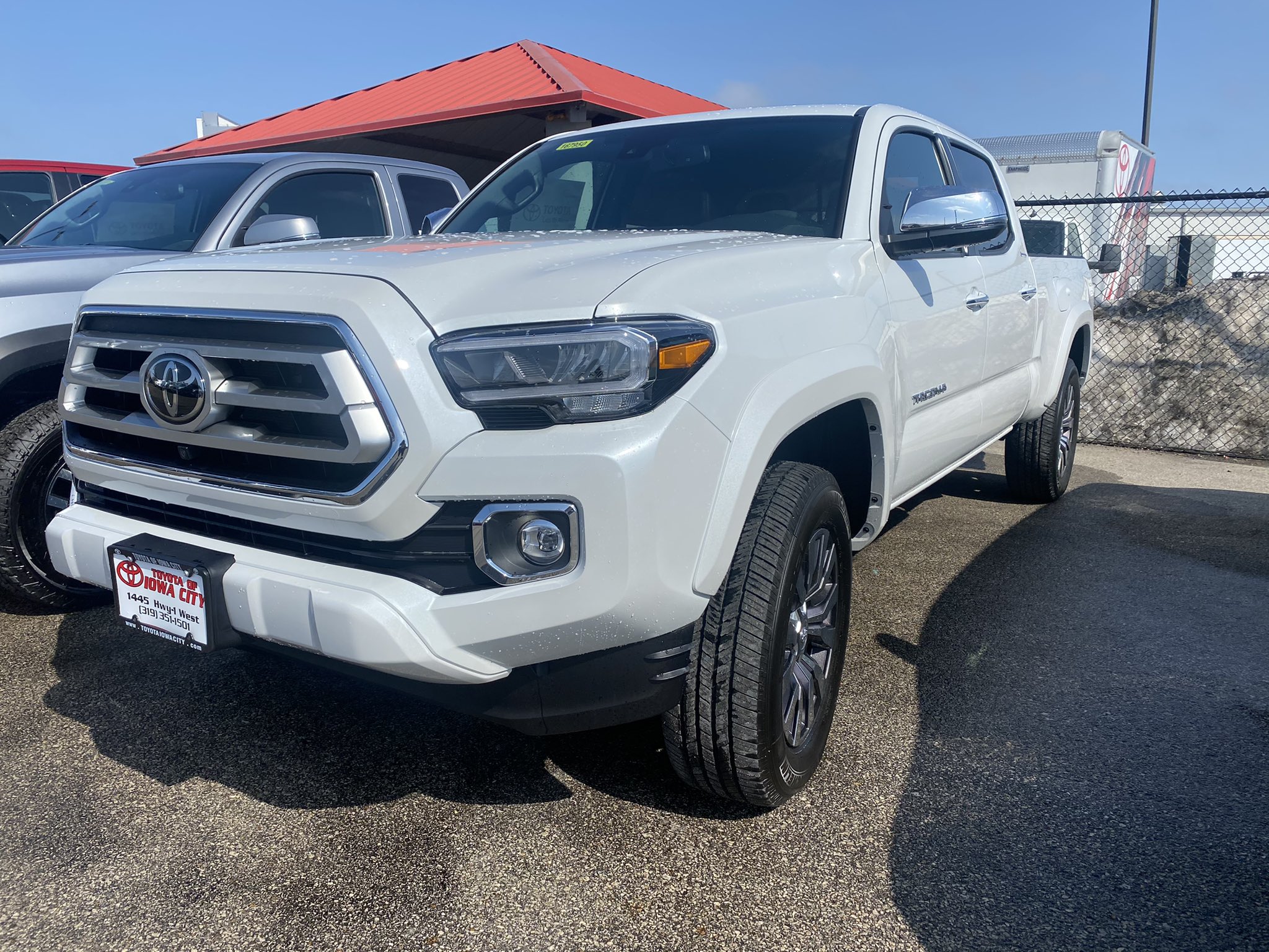 Toyota Of Iowa City On Twitter The Sunshine Really Accents The Wind Chill Pearl Paint On This 2021 Toyota Tacoma Today Tacoma 4x4 Sunshine Rugged Reliable Offroad Mudding Springiscoming Pearl March
