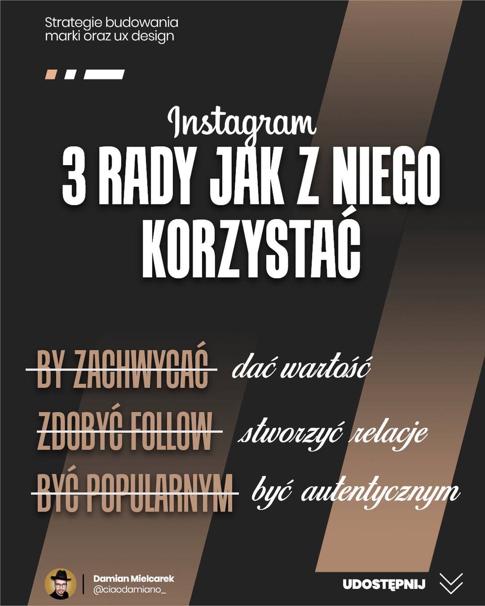 NOWY POST O PROFESJONALNYM BUDOWANIU PROFILU BIZNESOWEGO NA INSTAGRAMIE 🤠

Przeczytaj cały tutaj: 👉 instagram.com/p/CMAcZmTiLc0/