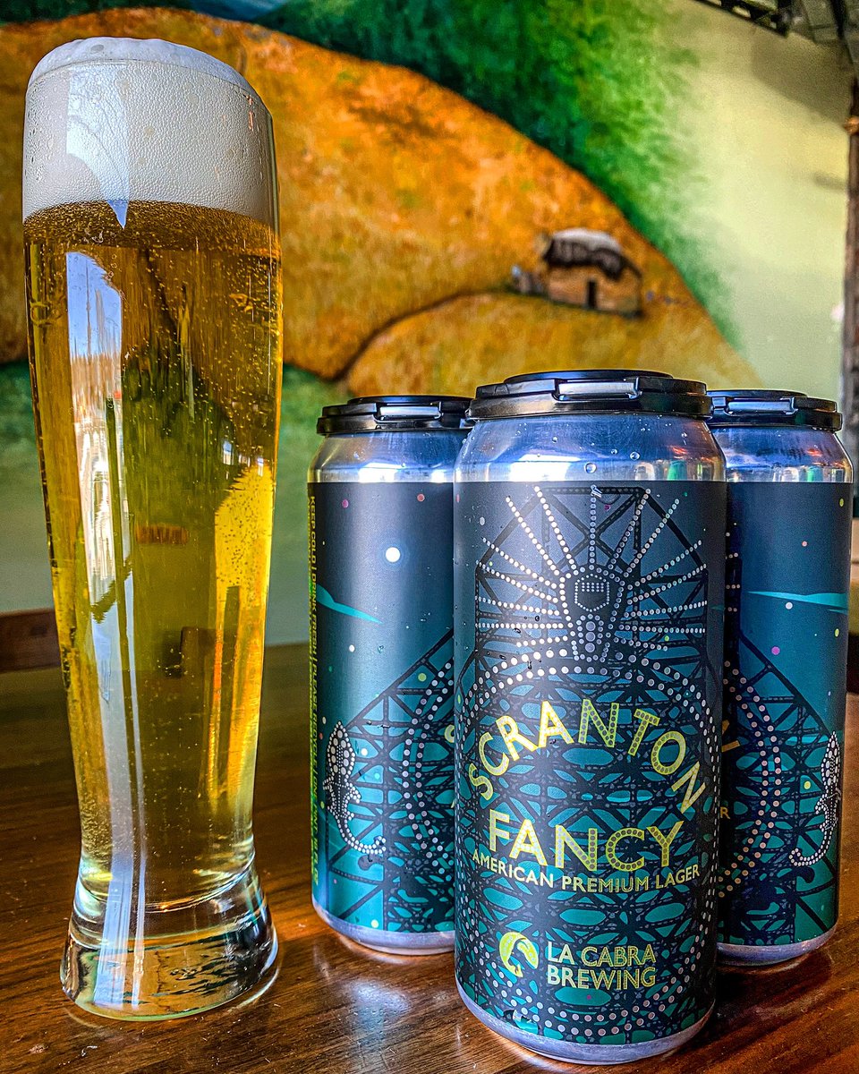 LaCabraBrewing's tweet photo. Lagered at temperatures so cold they would make Bob Vance of Vance Refrigeration proud. Best enjoyed on the long haul ski lift at Montage Mountain.
Pick up 4packs in Berwyn, Bryn Mawr, or have them shopping anywhere in PA via our Beer Mail program.
#scrantonfancy https://t.co/cU2Pv05Wdx