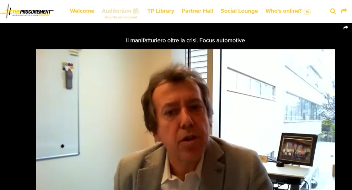 ANFIA_it's tweet photo. #Webinar @the_procurement-@JaggaerPro 
#MarcoRollero VP #GruppoComponenti #ANFIA: la ripartenza produttiva del Q4 2020 non è riuscita a rispondere alla domanda
#automotiveindustry #italiana frammentata: problemi di cassa, no ottenimento alta priorità in fornitura

#ANFIASocial https://t.co/CJGkfSyfag