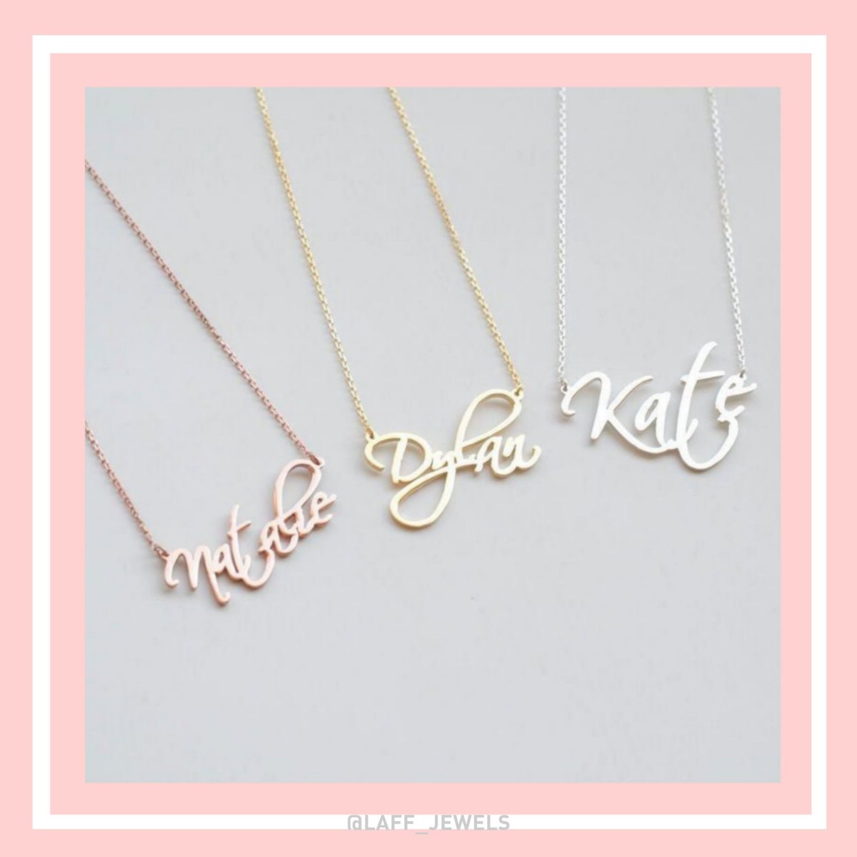 JewelsLaff's tweet photo. This is our Basic Necklace collection! You can carve your name here!
Now only RM55 for Pre-Order Raya Sale!
And of course if you guys nak matchy matchy dengan Basic Bracelet, we have a combo deal! OMG! It's only RM99 for both and got FREE GIFT + FREE SHIPPING! 🤩😍
#rayasale https://t.co/co4qEjuBd1