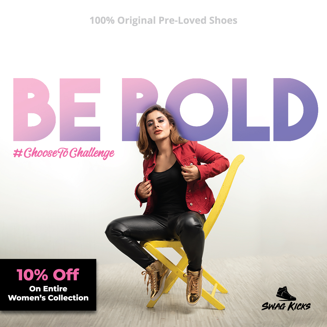Be yourself, Be bold
#ChoosetoChallenge

🔥Get 10% Off entire women's collection🔥
Discount code: choosetochallenge

#Nike #Adidas #Brooks #Underarmour #NewBalance #Puma #