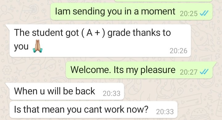 essaysolutions9's tweet image. Hit our inbox for quality services
#ONLINE CLASS
#Math
#Algebra
#Calculus
#Statistics 
#biology
#Essay due
#Assignment
#Online class
#research paper
#dissertation
#Project
#physics 
#Calculus
#chemistry 
#Homework
#pay someone write
DM is open 24/7...