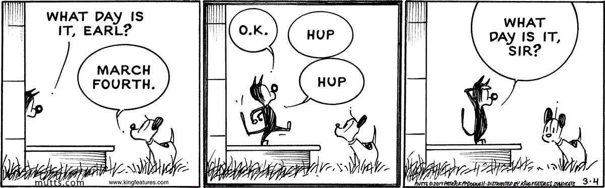annyhanny's tweet photo. Thank you @MUTTScomics for making #MarchForth extra special #RIPDFH https://t.co/SqXfqwxdW5