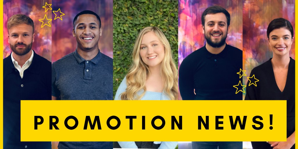 Signify Technology (@signify_tech) on Twitter photo 📣PROMOTION NEWS📣
Our 5 shining stars ⭐️this month have all achieved a promotion!
⭐️<a href="/Peter_Signify/">Peter Wedgeworth</a> - Senior Consultant
⭐️ <a href="/TreSignify/">Tre Taylor</a> - Senior Consultant
⭐️@nicole_signify - Principal Consultant
⭐️@NathanSignify - Senior Consultant
⭐️<a href="/Lauren_Signify/">Lauren Suckling</a> - Consultant 📣PROMOTION NEWS📣
Our 5 shining stars ⭐️this month have all achieved a promotion!
⭐️<a href="/Peter_Signify/">Peter Wedgeworth</a> - Senior Consultant
⭐️ <a href="/TreSignify/">Tre Taylor</a> - Senior Consultant
⭐️@nicole_signify - Principal Consultant
⭐️@NathanSignify - Senior Consultant
⭐️<a href="/Lauren_Signify/">Lauren Suckling</a> - Consultant