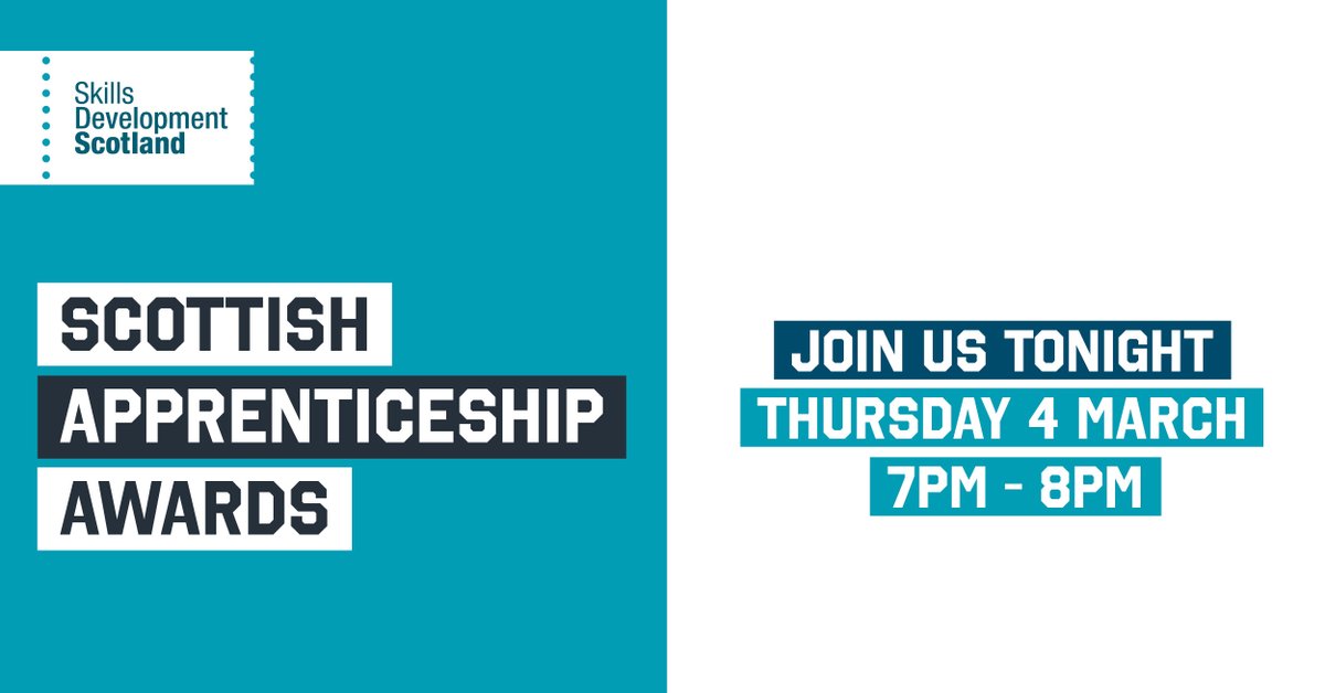 Tonight’s the night! Join us at 7pm for the first virtual #ScotAppAwards. Watch the full show here: youtu.be/r-eHDc-gKzA #ScotAppWeek21