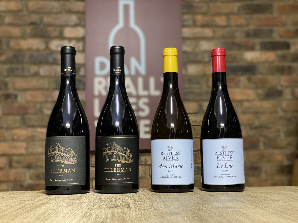 danlikeswine's tweet photo. Thursday’s show is properly rock star: @EllermanHouse sommeliers @mannycabello and Wayve Kolevsohn join @ErikaObermeyer to celebrate their collaboration, #TheEllerman; and Craig Wessels showcases his sought-after chardonnay and pinot noir from @restlessriverRR. 5pm online. #DRLW https://t.co/mXx9DX2Hzn