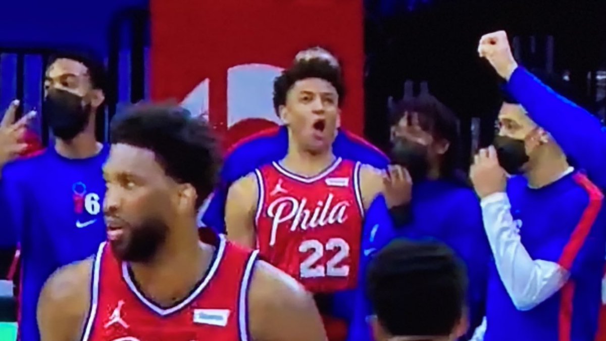 Waking up to Sixers being the #1  seed in the East at All-Star break for the first time in 20 years

Last time Sixers went to the Finals