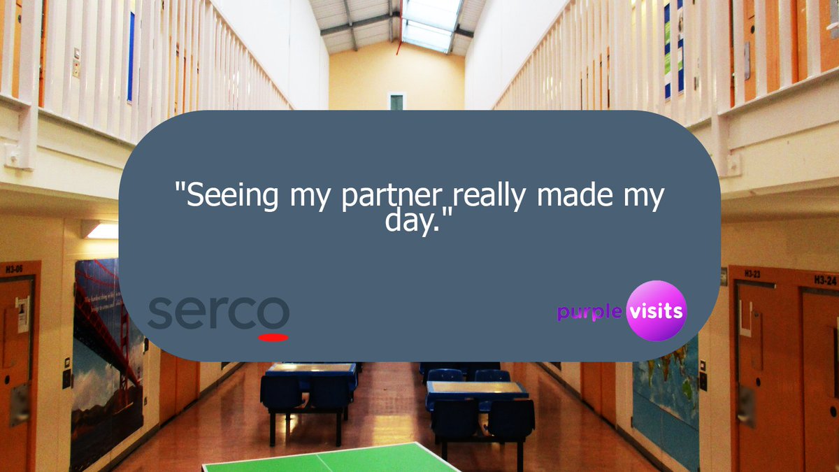 We’re pleased to have received more positive feedback from prisoners at HMP Thameside on our @PurpleVisits video calls. Maintaining family connections is crucial to prisoner wellbeing and reducing reoffending. #Familymatters #Securevideocalls