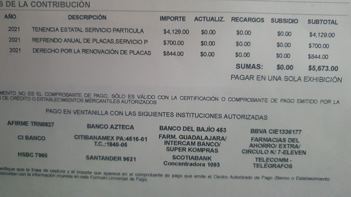rii_b11's tweet photo. @ContribuyenteEM  me podrías explicar porque me están cobrando tenencia completa, más refrendo ?
Que no se supone que hay condonacion? Además no tengo ningún adeudo https://t.co/bBFAShzgyd