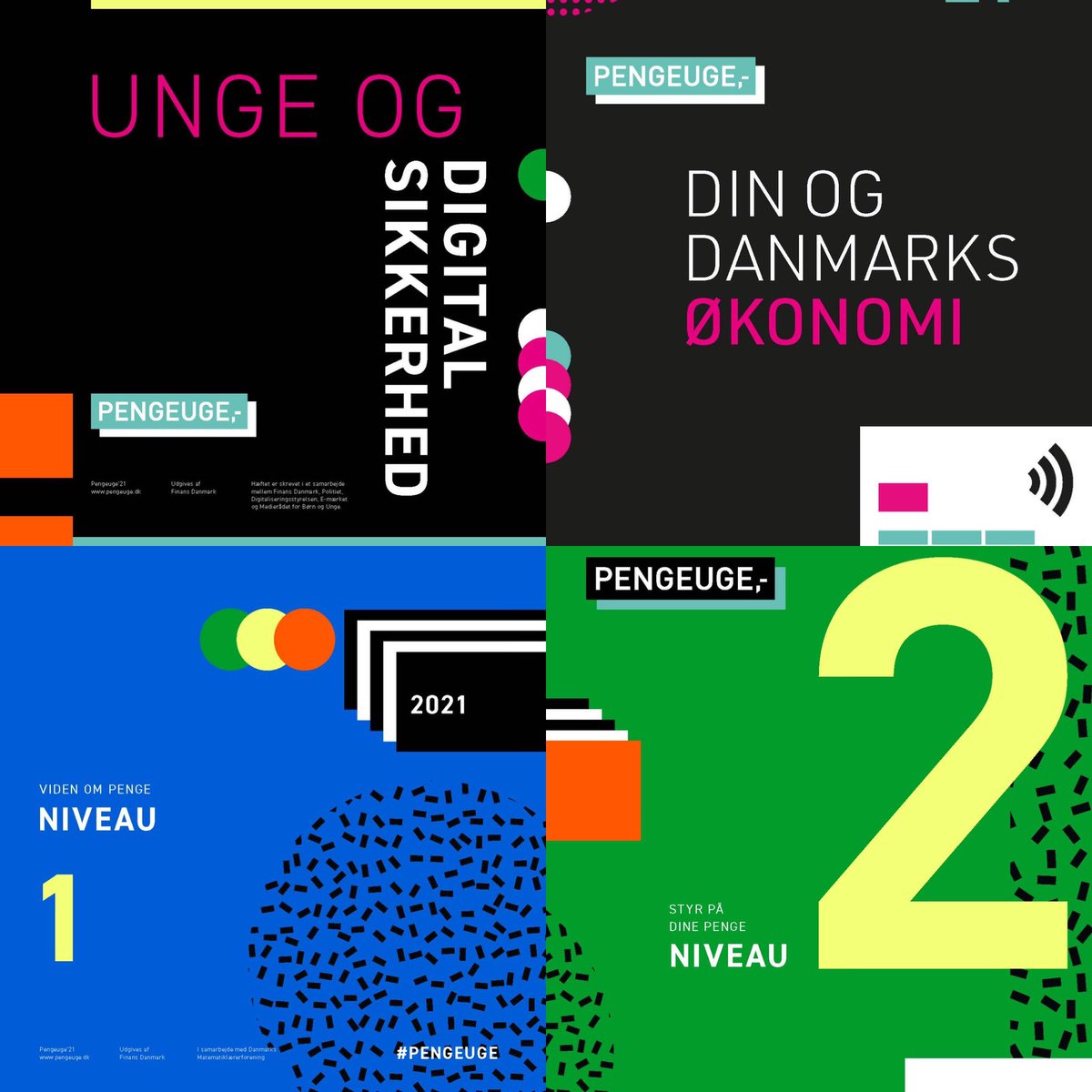 Er du klar?! Nu er der ikke lang tid til at Pengeuge løber af stablen, og du kan allerede nu finde alt undervisningsmaterialet og lægge vores 4 online undervisninger i kalenderen☑️ Du finder begge dele på pengeuge.dk #pengeuge #dkudd #skolechat