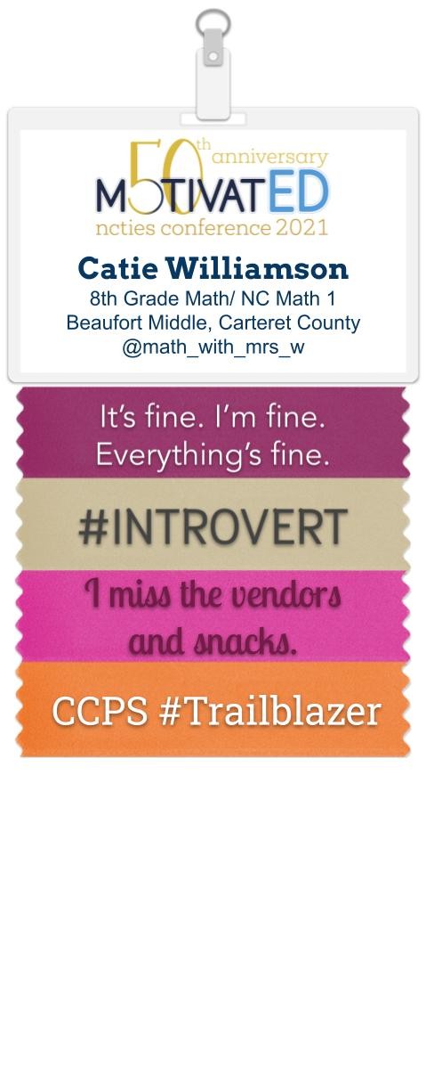 My virtual badge for @ncties21