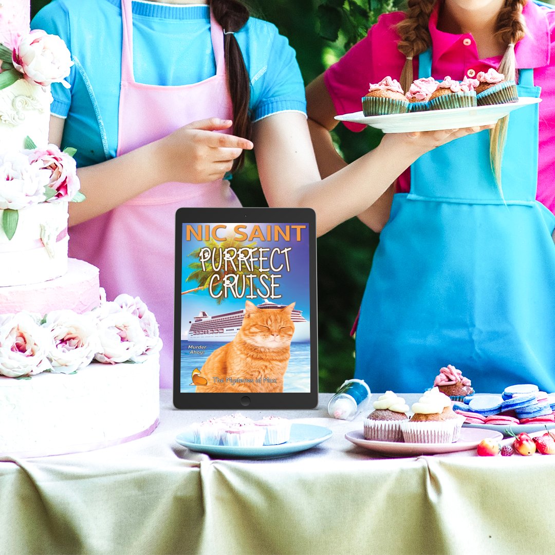 NicSaintAuthor's tweet photo. Purrfect Cruise (Max 35) is now available. Paperback will be out tomorrow. Happy reading!

https://t.co/qR29eB21pU

#cozymystery #kindle #kindleunlimited #mystery #books #ebooks #free #cats #catsoftwitter #amreading #booklovers #newrelease https://t.co/DfsOsXaAiw