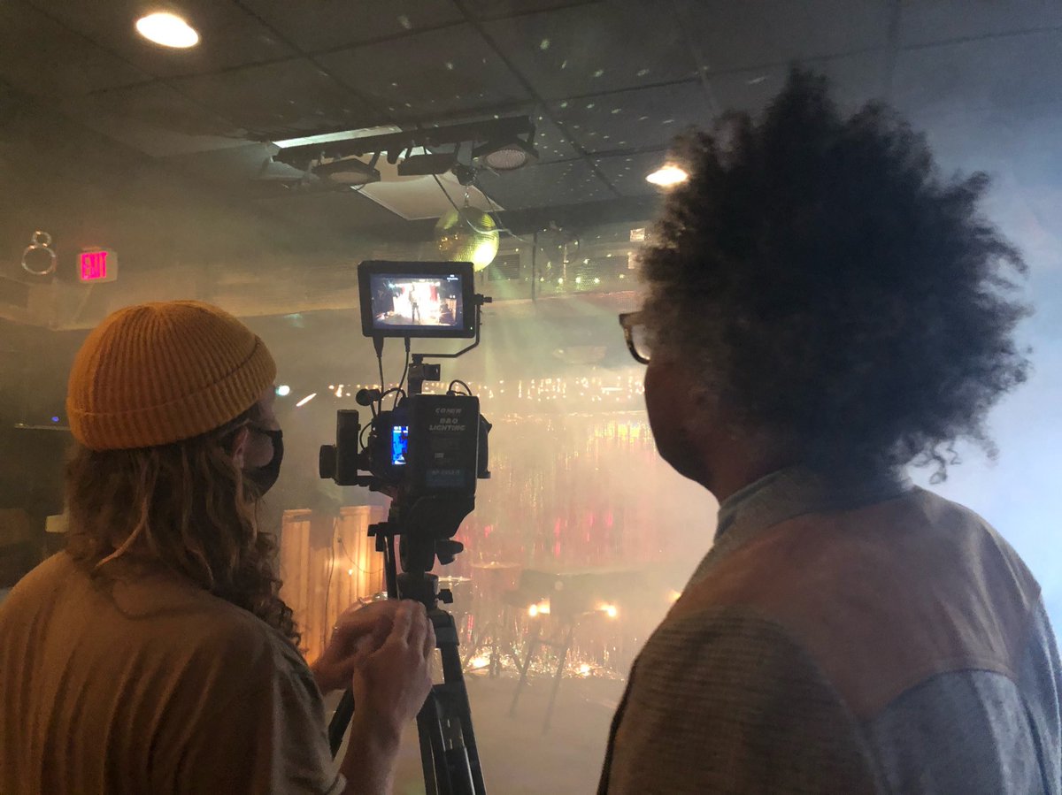 Canandaigua’s very own rock-afire explosion in full effect! Some BTS snaps from the “Diamonds” video shoot!