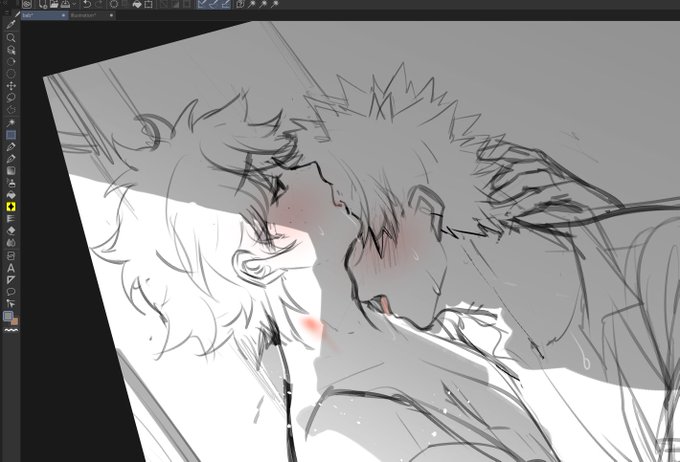 WIP คัตเด แหะ ไม่ได้วาดสเกลนี้มานาน?? 