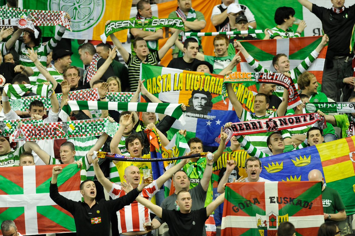 10 years ago today, Celtic in Bilbao 🍀