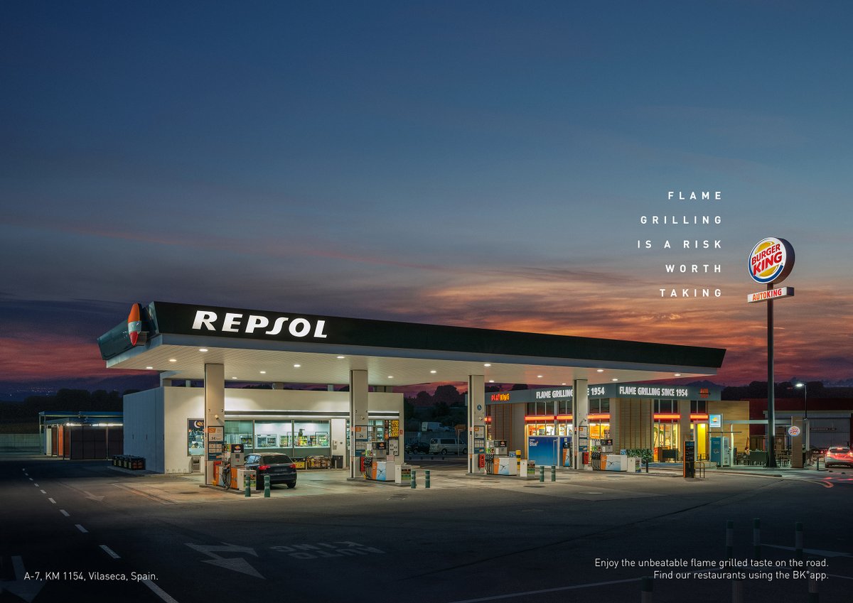 fer_machado123's tweet photo. Love this 2020 out of home/ print campaign from #BurgerKing Spain (by David Madrid). #Marketing #Advertising #Creativity https://t.co/pE7pQzmhay