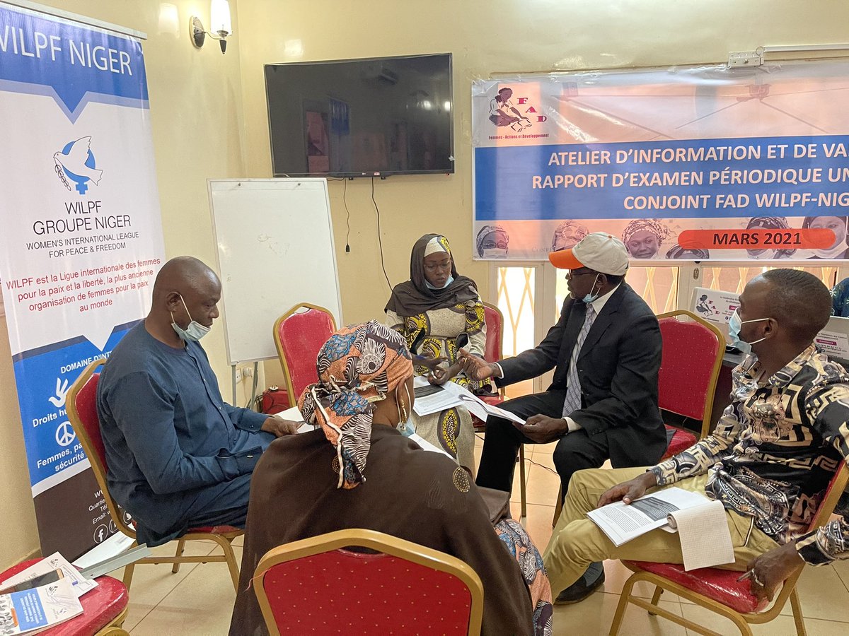 WILPF Niger tweet media