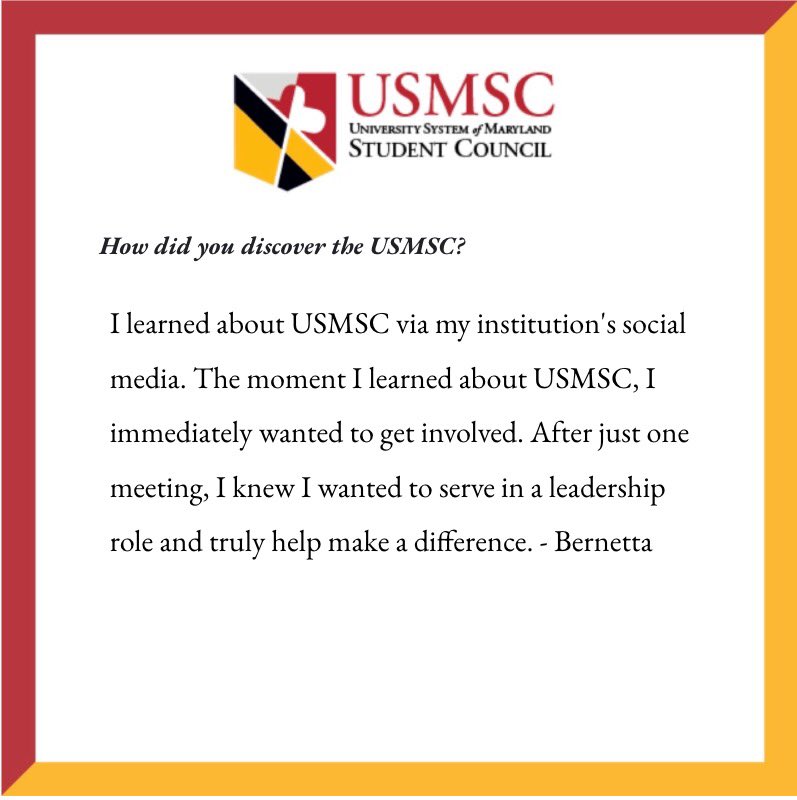 USM_SC's tweet photo. Our second Student Success of the week, featuring our fantastic VP of Undergraduate Affairs, Bernetta!😍 Swipe through the posts you learn about her journey through USMSC and her thoughts on the role USMSC has been playing in representing students across the system! #USMSC https://t.co/rMWI1x6h3B