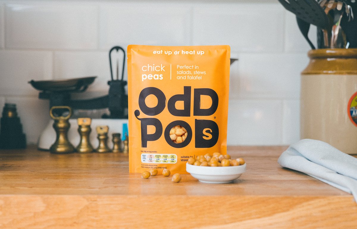wearetmcuk's tweet photo. No better way to kick off March than a new client! We are super excited to be working with @oddpodsfoods who create nutritious and delicious pulses 🙌 https://t.co/HXhRZTXgMw
