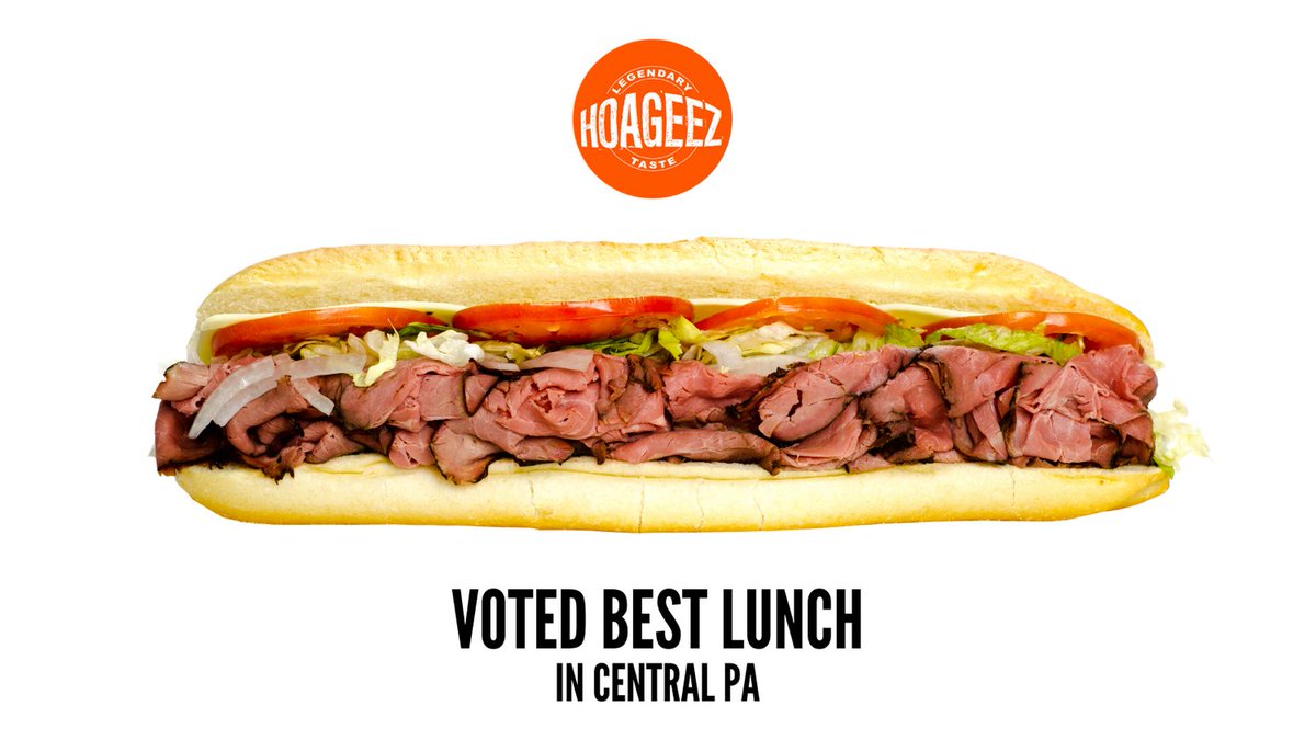 What's for Lunch? order online at hoageez.com