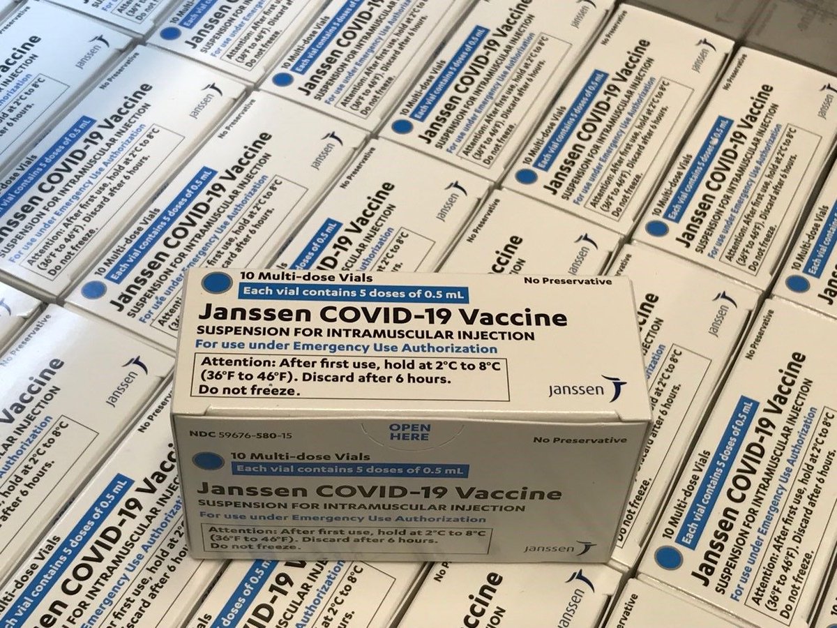 MontgomeryCoMD's tweet photo. 🆕 @MoCoDHHS has received its first shipment of the J&amp;J/Janssen #COVID19 vaccine, 1,600 doses, and plans to start using the vaccine at its clinics in the coming days. https://t.co/TuO8KnxRR5