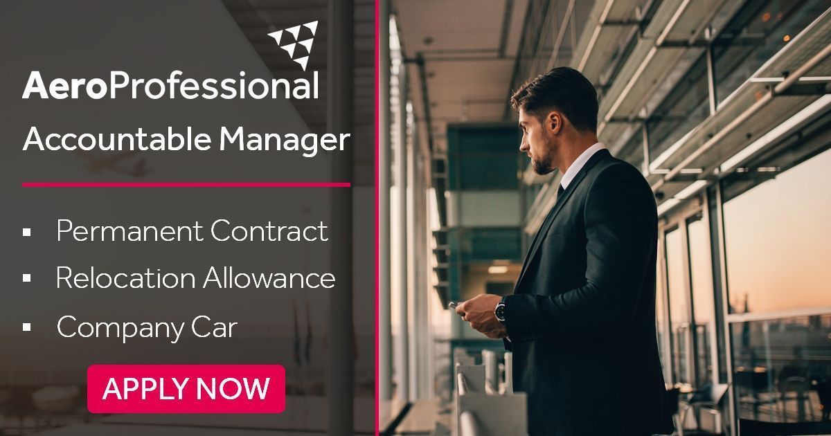 AeroProJobs's tweet image. Our rapidly growing, German based client is looking for an experienced #AccountableManager to join their team, as soon as possible! Offering a permanent contract, company car and a travel/relocation allowance.
Read more at buff.ly/2ZPo5z0
#AviationJobs #JobsInAviation