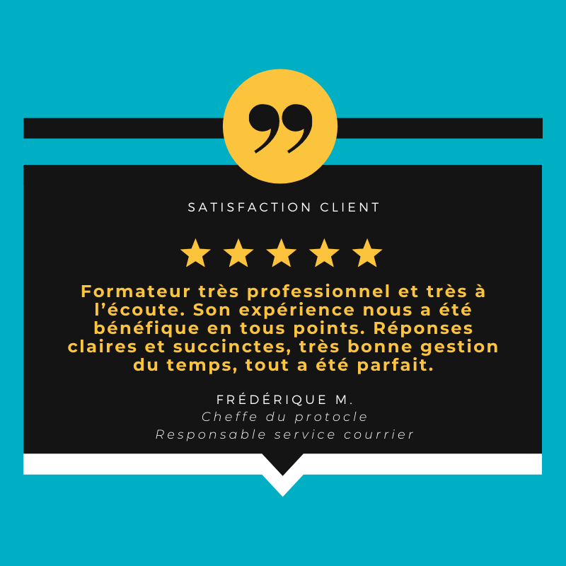 GazetteSeFormer's tweet photo. 👍SATISFACTION CLIENTS👍
Parce que ce sont nos participants qui en parlent le mieux !
Retrouvez quelques témoignages issus de nos enquêtes de satisfaction.

Vous hésitez à sauter le pas ? Consultez notre catalogue 2021 :
▶ https://t.co/iJQPLDeqyW

#formationprofessionnelle https://t.co/r4vZInvQIb
