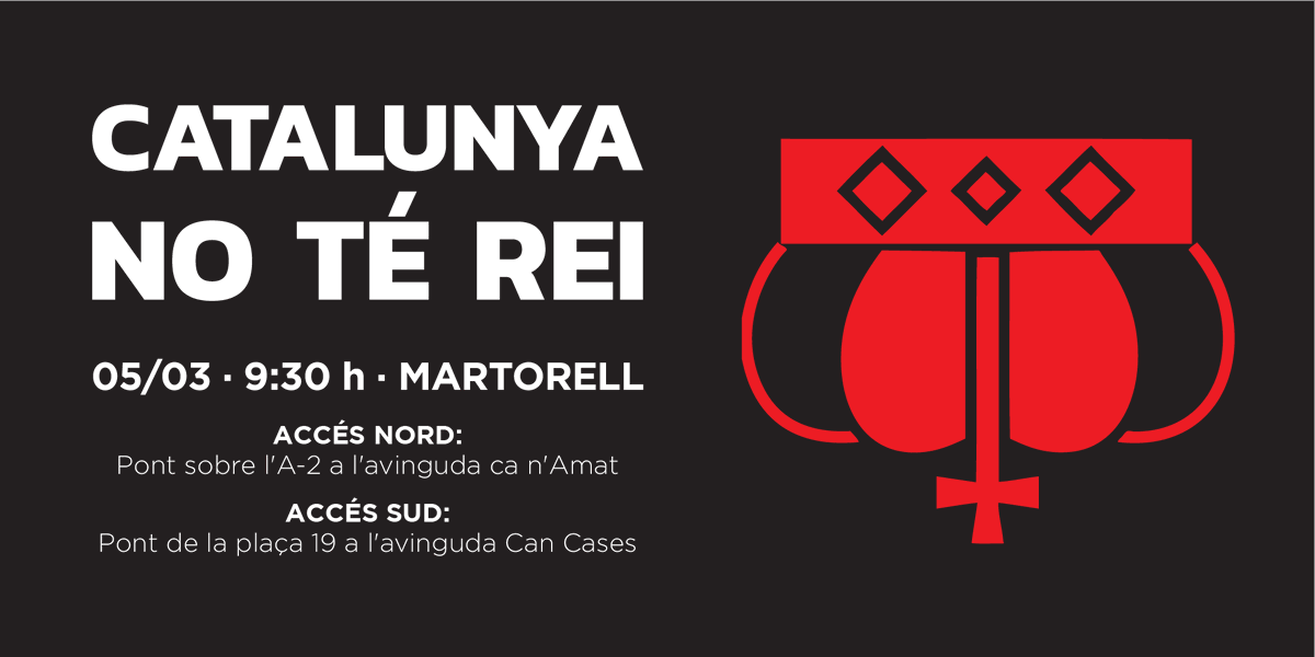 Un cop més ho diem ben alt i clar: no tenim rei!

A l'octubre de 2017 van promoure la fugida d'empreses de Catalunya. 

Ni a la SEAT ni a enlloc, no tenim rei!