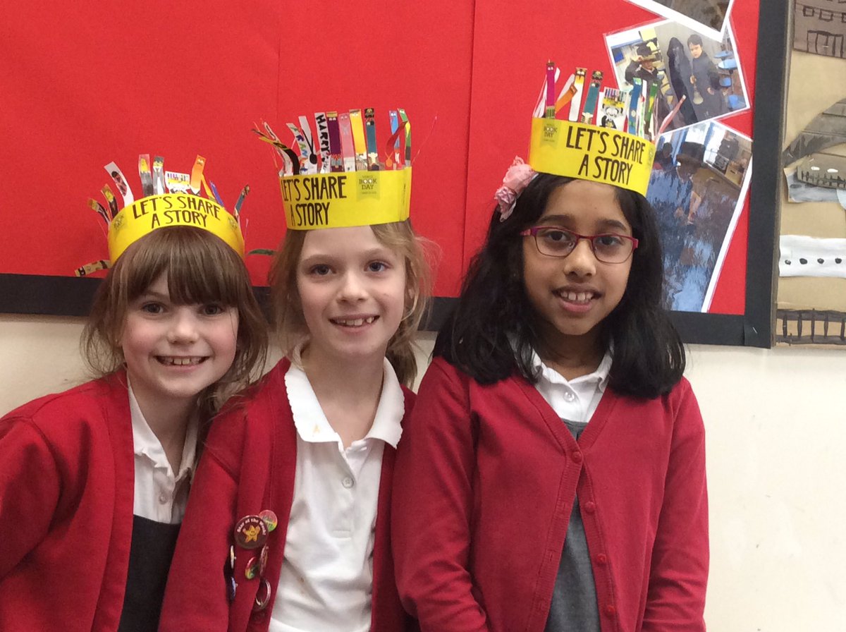 #workdbookday #year4.  Here we are wearing our reading crowns, just about to play a final game of world book day hangman.