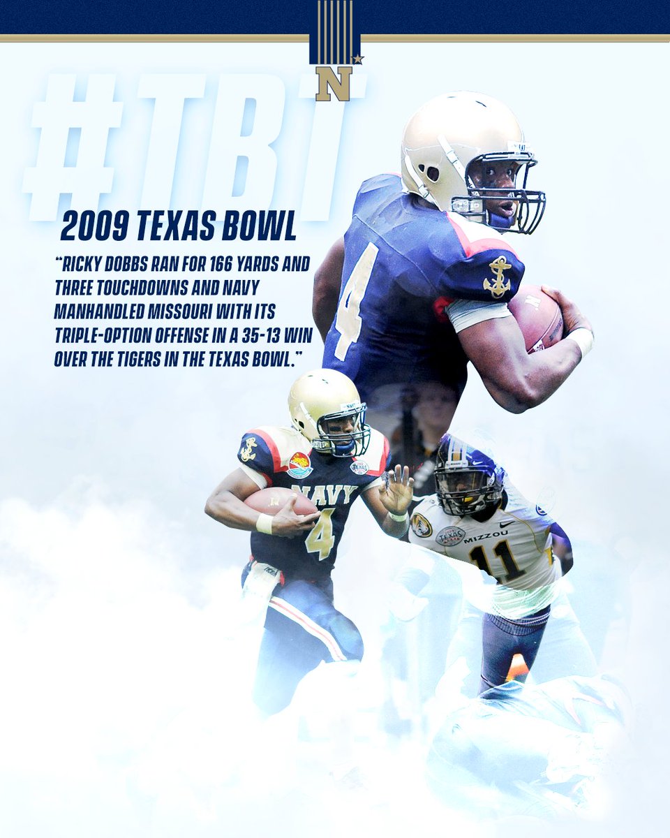 Ricky Dobbs (<a href="/Ricktheruler4/">Ricky Dobbs</a>) left his mark on the 2009 <a href="/TexasBowl/">Kinder's Texas Bowl</a>. 

#TBT | #BuiltDifferent