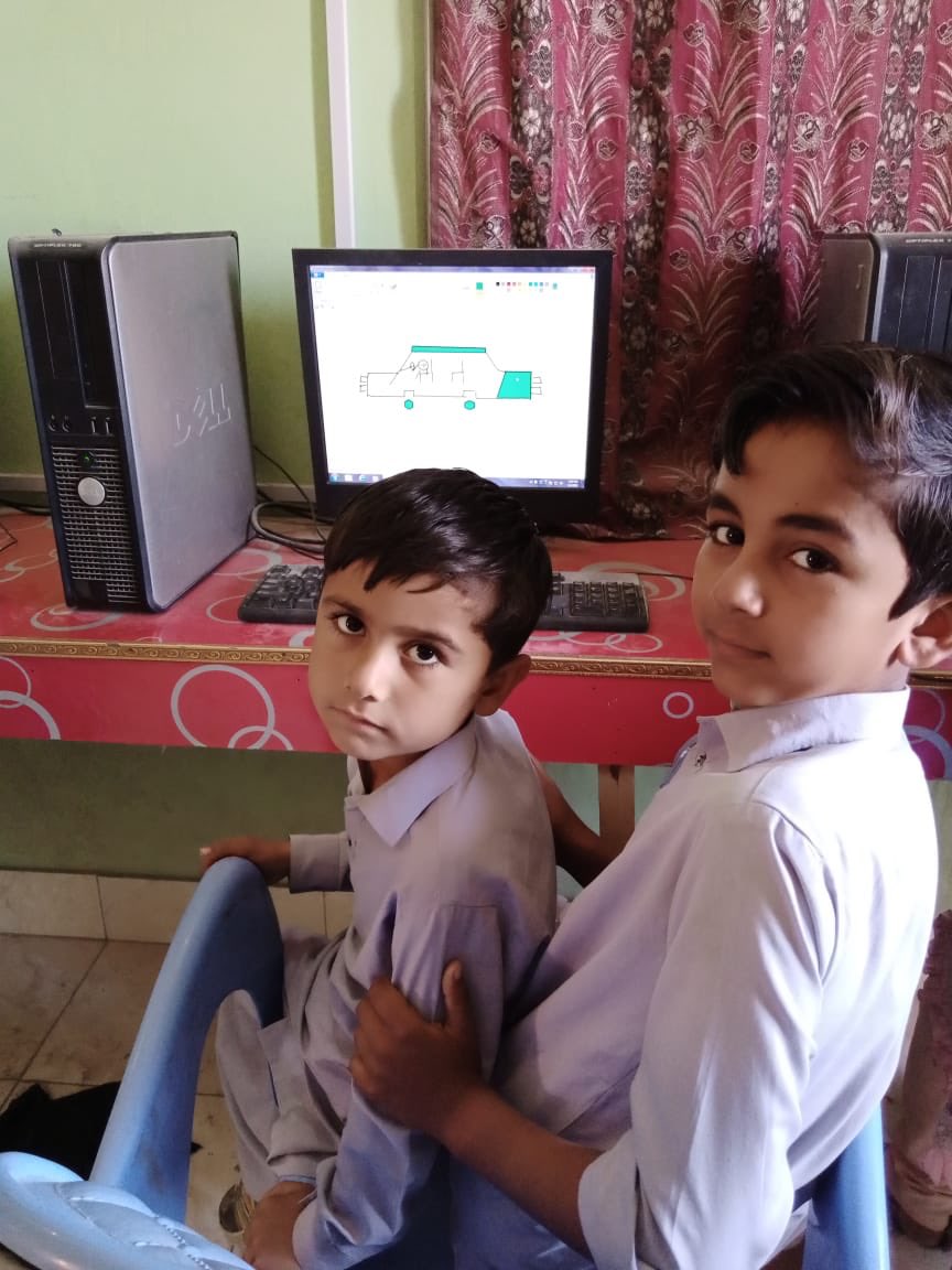 Sunnylaghari2's tweet photo. Our tomorrow staring in our computer lab. Insha Allah they will shine our country. https://t.co/xTu968YJ2r