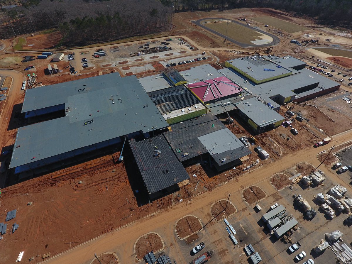 Check out the progress at the new <a href="/EHS_Eagles/">Eastside High School</a> 🦅 construction site! #ncssesplostv #ncssbethebest