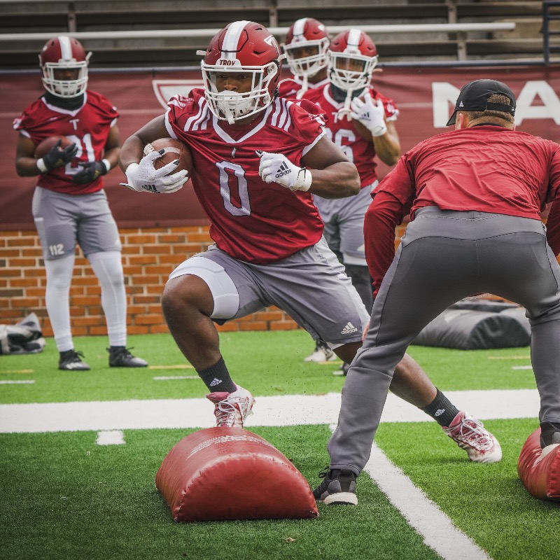 TroyTrojansFB's tweet photo. That running back room 🥵

#OurTime | #OneTROY ⚔️🏈