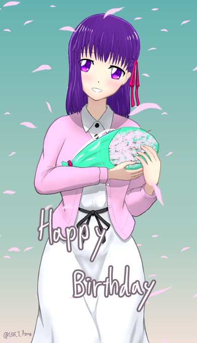 間桐桜誕生祭のtwitterイラスト検索結果