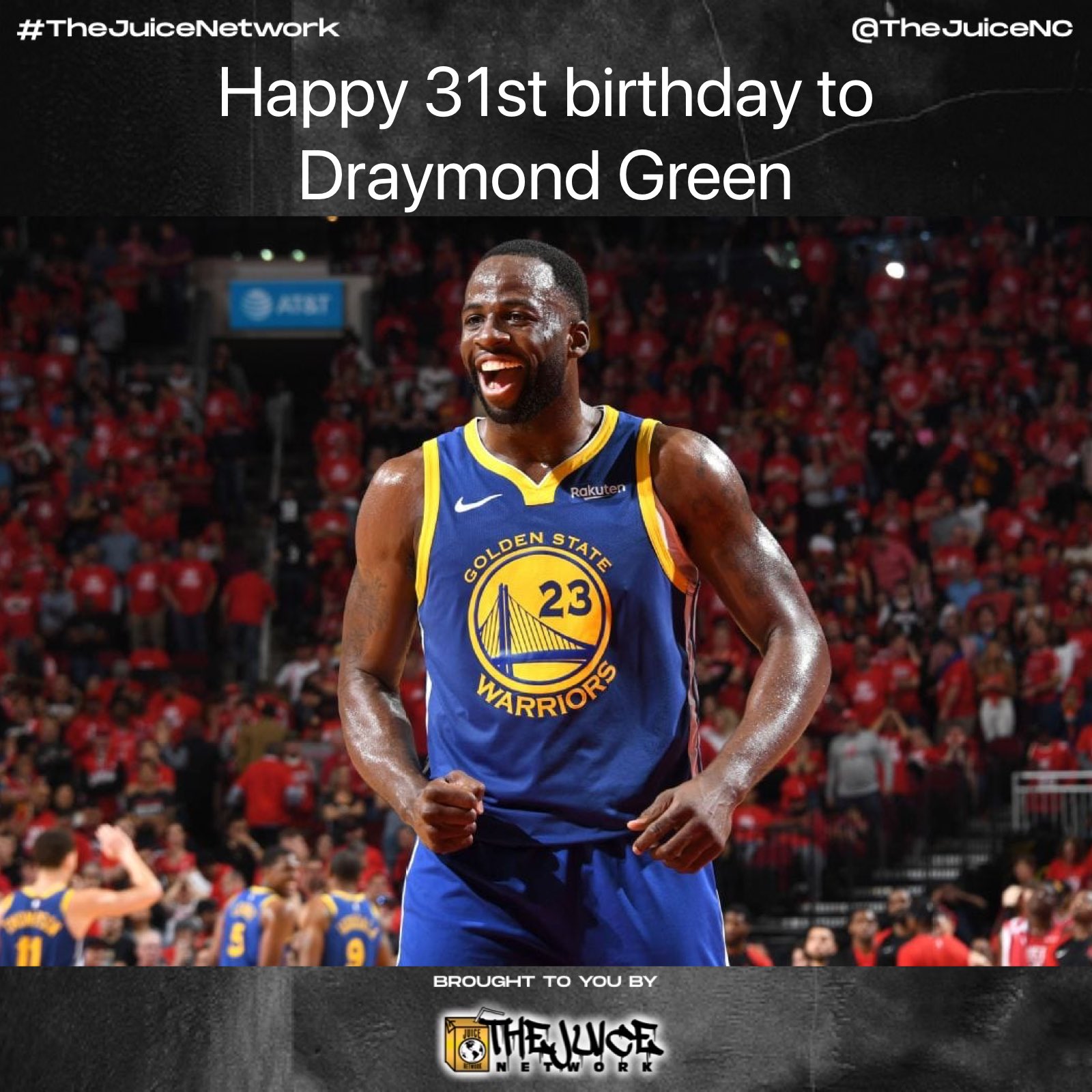 Happy 31st birthday to Draymond Green!    