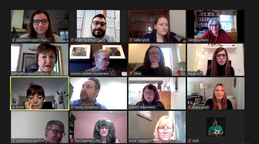 We are taking part of the "Connections In Resilience" discussions around self care and long time healing organized by <a href="/Tuesdayschldrn/">Tuesday's Children</a>