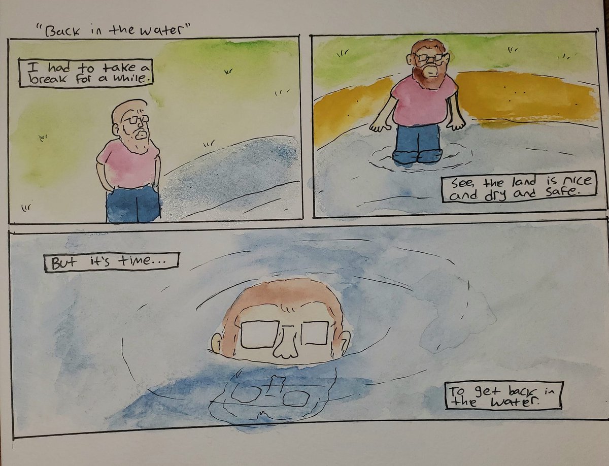#newcomic Something Like Water Returns