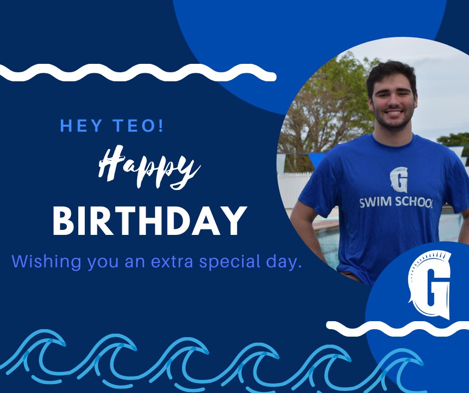 Happy Birthday to our Precomp Coach Teo! We hope you have an amazing day! 

Love, Swim School!