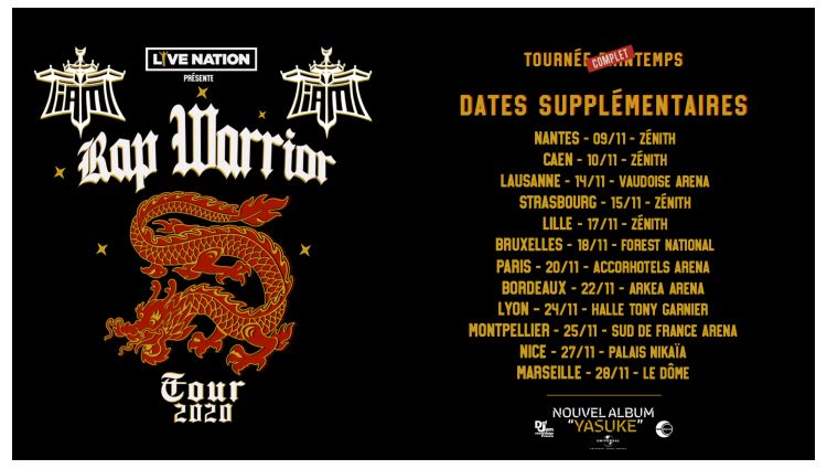 ZenithNantes's tweet image. 🔴 #COMMUNIQUÉ &amp;gt;@IAM 

Le concert d' @IAM, initialement prévu le 09 novembre 2020 puis au 11 avril 2021 &amp;gt; est #ANNULÉ (😢)

🎟️Les billets sont remboursables dans votre point d’achat. 
fb.watch/40IyF0hpqH/