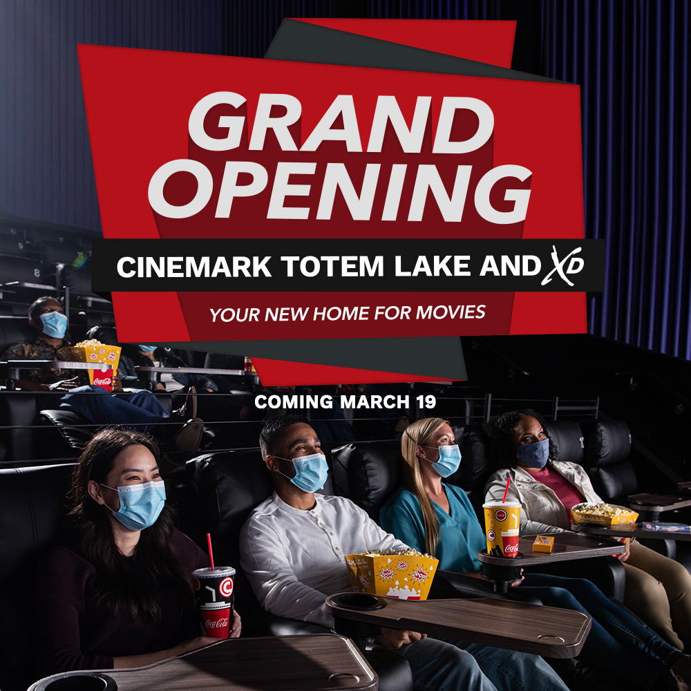 Cinemark Theatres on Twitter MARCH 19 Cinemark Totem Lake and