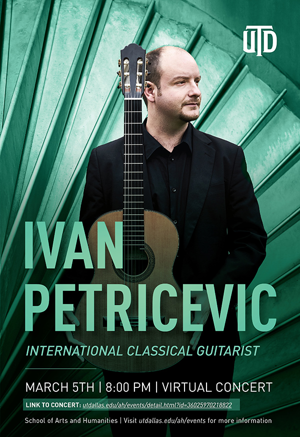 FutureComets's tweet image. Join us for a virtual concert by Ivan Petricevic, the Texas Guitar Competition 2020 second-place winner! Hosted by our College of Arts and Humanities.
bit.ly/Guitar20-conce… #FutureComet #Transfer2UTD