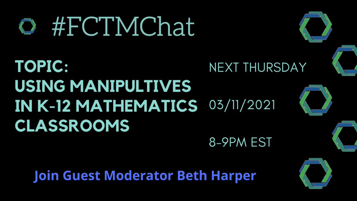 One week until #FCTMchat