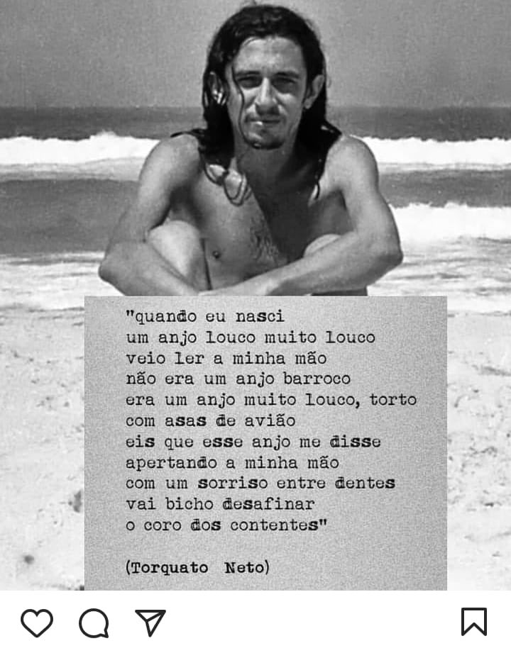 GloriaAzevedo_'s tweet photo. #TorquatoNeto https://t.co/ToDf75d2KR